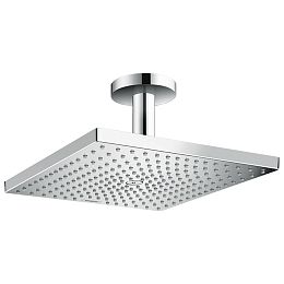 Верхний душ Hansgrohe Raindance, 30х30см, 1 jet, с потолочный держателем, цвет: хром купить в Москве: интернет-магазин StudioArdo