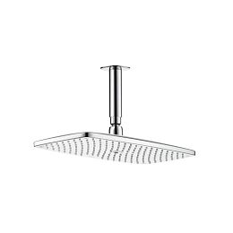 Верхний душ Hansgrohe Raindance Е 1jet (RainAir), 360х190 мм, с потолочным держателем 100 мм, G1/2, цвет: хром купить в Москве: интернет-магазин StudioArdo