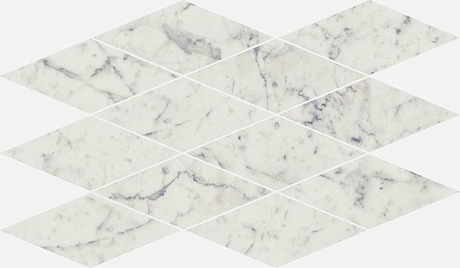 Керамогранит Italon Charme Extra Carrara Mosaico Diamond 620110000077 28x48