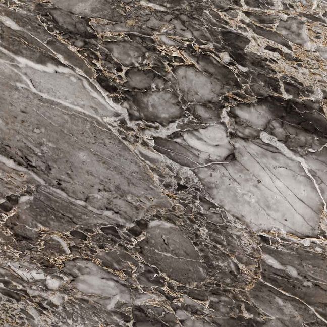 Керамогранит Cielo Golden Black High Gloss Varmora 120x120cm