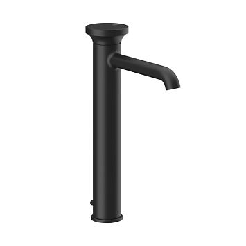 Gessi Origini Смеситель для раковины высокий с донным клапаном, в компл с отд вставкой, Black XL