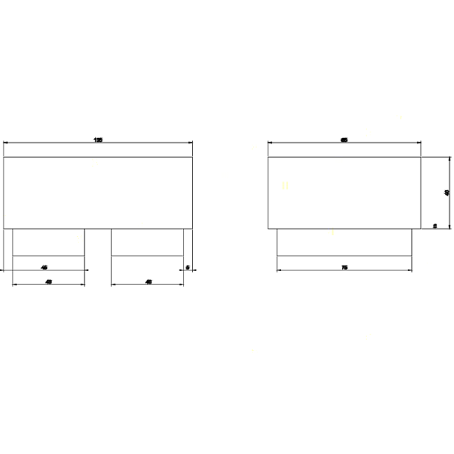 Gessi Rettangolo Мыльница настольная, хром/черный