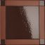 Mutina Керамическая плитка Homage to the Square Dash Chocolate 15x15x0,9