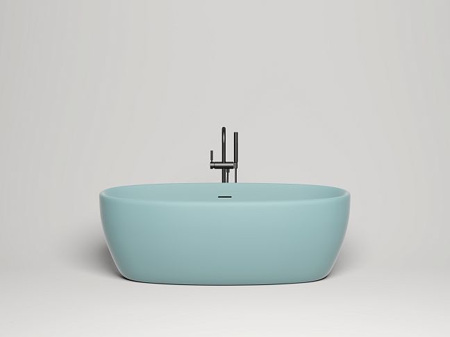 Ванна отдельностоящая LUCE 170x85 покраска по RAL полностью