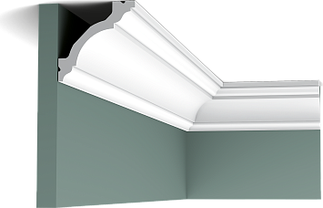 Потолочный карниз Orac Décor C213 пуротач 200,0 x 8,0 x 8,0
