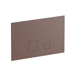 Fantini Кнопка смыва с 2 квадратными клавишами, подходит для GEBERIT SIGMA8, SIGMA12, цвет Matt Copper PVD купить в Москве: интернет-магазин StudioArdo