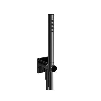 Gessi INVERSO Душевой комплект, состоящий из вывода воды, ручного душа, шланг 1,50 м Black Metal PVD