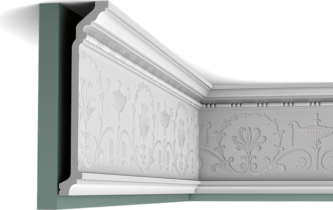 Карниз Orac Décor C308F гибкий полимер 200,0 x 6,3 x 24,8