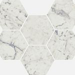 Керамогранит Italon Charme Extra Carrara Mosaico Hexagon 620110000065 25x29 купить в Москве: интернет-магазин StudioArdo