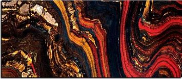 Стеклянная плитка Sicis Vetrite Gem Glass Magma 135x290