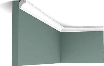 Потолочный карниз Orac Décor C250F гибкий полимер 200,0 x 1,6 x 1,6