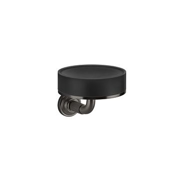 Gessi Venti20 Мыльница подвесная, черный, фурнитура Black Metal Brushed PVD