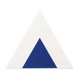 Керамическая плитка Petracers Triangolo Pallino Blu Su Bianco 17x17 купить в Москве: интернет-магазин StudioArdo