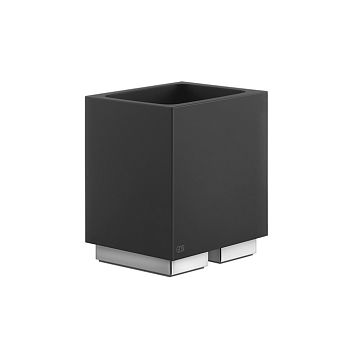 Gessi Rettangolo Стакан настольный, хром/черный