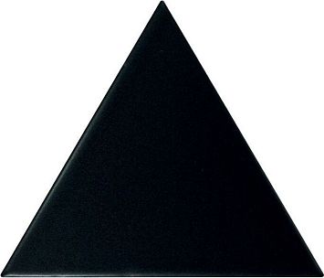 Керамическая плитка Equipe Scale Triangolo Black Matt 10,8x12,4