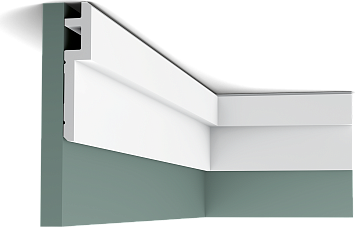 Карниз Orac Décor C395 STEPS пуротач 200,0 x 3,1 x 15,5