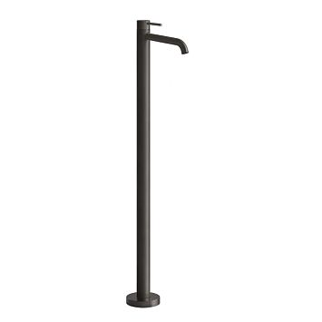 Gessi 316 Flessa Смеситель для раковины напольный, однорычажный, внешняя часть, Black Metal Brushed PVD