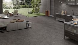 Ergon Керамогранит Portland Stone Cross Cut Anthracite 120x120х0,9 Nat купить в Москве: интернет-магазин StudioArdo