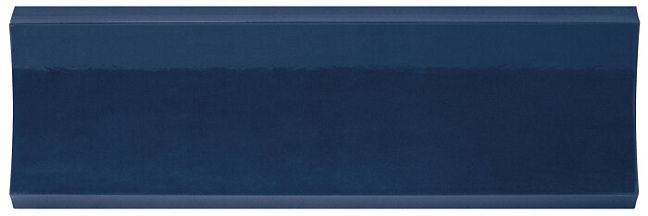 Harmony Керамическая плитка Bow Blue 15x45x2,7 Глянцевый