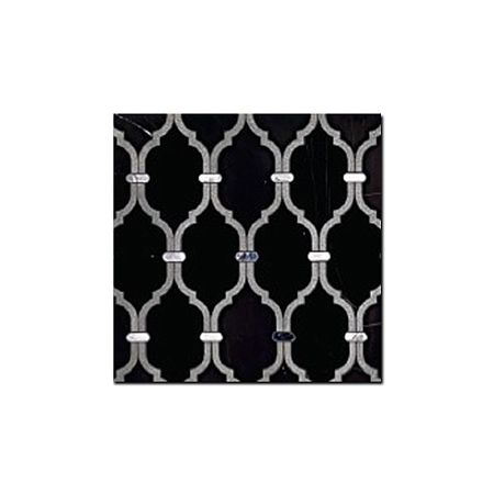 Каменная мозаика Sicis SiciStone Aloina Black 19,2x29,4