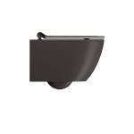 Унитаз Pura безободковый с водоворотной системой смыва Swirlflush фаянсовый коричневый матовый (881616) купить в Москве: интернет-магазин StudioArdo