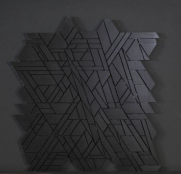 Микромозаика Sergio Savino Meteorite 25,3x26,7 Nero Africa