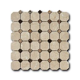 Мозаика Art&Natura Octagon Pattern MM Octagon-Bott+Dark 30,5x30,5 купить в Москве: интернет-магазин StudioArdo