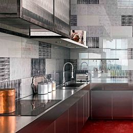 Стеклянная плитка Sicis Vetrite Tile Fuliggine 59,3x59,3 купить в Москве: интернет-магазин StudioArdo