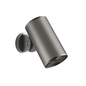 Gessi 316 Rigato Верхний душ 79 мм., с настенным креплением, водопад, Steel Brushed