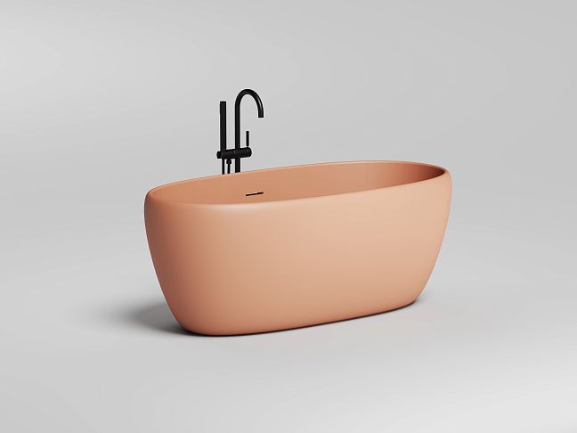 Ванна отдельностоящая LUCE 150x75 покраска по RAL полностью
