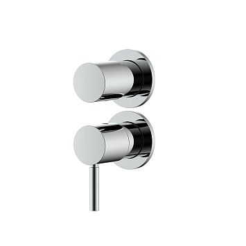 Nemo NM-2357CR Встраиваемый смеситель для душа/ванны из стены на 3 потребителя CHROME PLATED