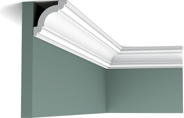 Потолочный карниз Orac Décor CX124F гибкий полимер 200,0 x 4,9 x 4,9