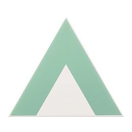 Керамическая плитка Petracers Triangolo Pinco Verde Su Bianco 17x17 купить в Москве: интернет-магазин StudioArdo