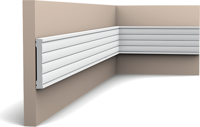 Молдинг Orac Décor P5020 пуротач 200,0 x 1,3 x 9,1