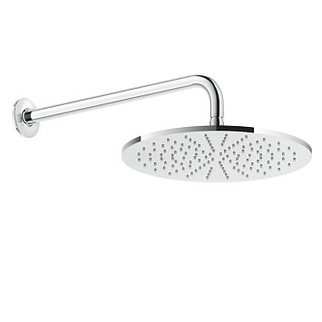Gessi Inciso Душевая головка настенная, шарнирная на 1/2, 300мм, хром