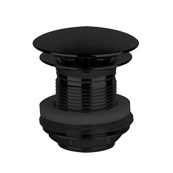 Gessi Донный клапан свободного слива 1 1/4, без перелива, Black XL