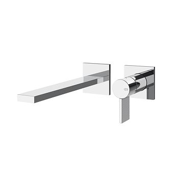 Gessi Inverso Diamantato Внешняя часть настенного смесителя для раковины, хром