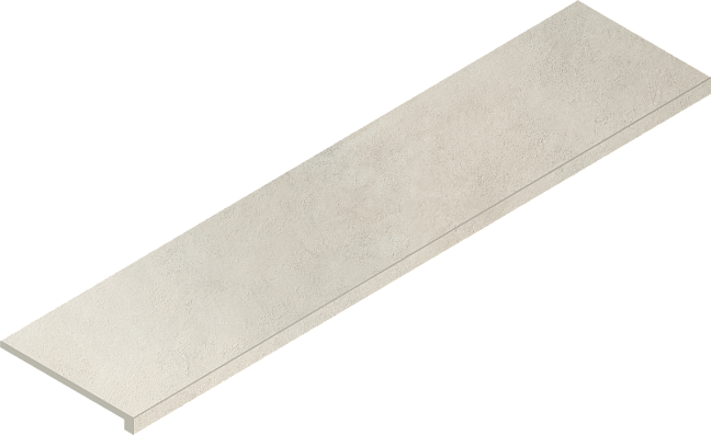 Italon Керамогранитная угловая ступень Millennium Scal. Ang. DX Pure 33x120 Nat