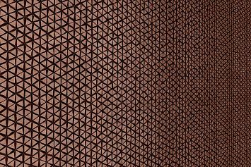 Микромозаика Sergio Savino  29,8x31,1 настенная, цвет: Red Brown Bronze