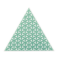 Керамическая плитка Petracers Triangolo Ypsilon Verde Su Bianco 17x17 купить в Москве: интернет-магазин StudioArdo