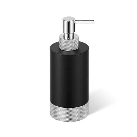 Decor Walther 0853560 - CLUB SSP 1 дозатор для мыла Черный матовый / Хром