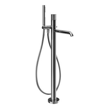 Gessi Habito Diamantato Смеситель для ванны напольный, однорычажный, хром