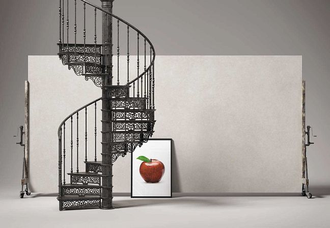 STUOIATO CONCRETE WHITE NATURALE 162x324x1,2