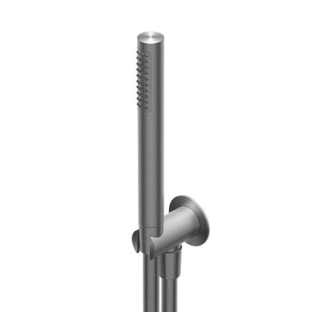Душевой набор Ritmonio Dot 316 Round, ручной душ, выпуск с держателем, шланг L-1500мм, цвет матовая сталь