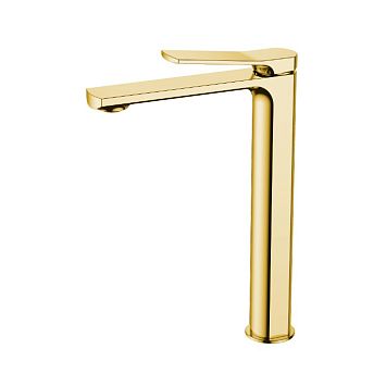 Nemo NM-1312-BG/1 (УЦ) Смеситель для раковины с донным клапаном BRUSH GOLD (БРАШИРОВАННОЕ ЗОЛОТО)