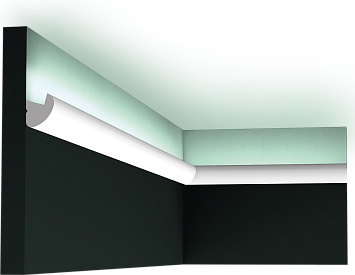 Профиль освещения верхний Orac Décor CX188 дюрополимер 200,0 x 3,0 x 3,4