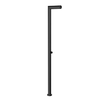 Gessi Outdoor Душевая стойка для установки на улице, напольная, на 1 выход, без ручки и верхнего душа, внешняя часть, Black XL