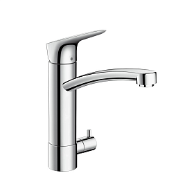 Смеситель для кухни Hansgrohe Logis, с запорным вентилем для посудомоечной машины, Цвет: хром купить в Москве: интернет-магазин StudioArdo