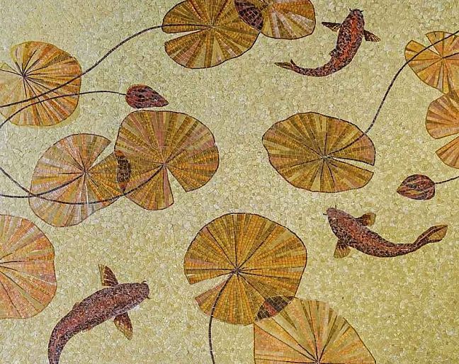 Панно ART NATURA Листья Кувшинок