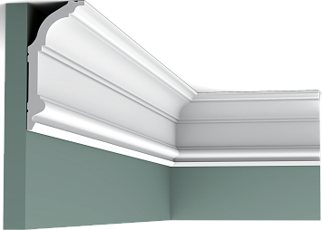 Карниз Orac Décor C339F NOBLESSE гибкий полимер 200,0 x 6,4 x 14,1